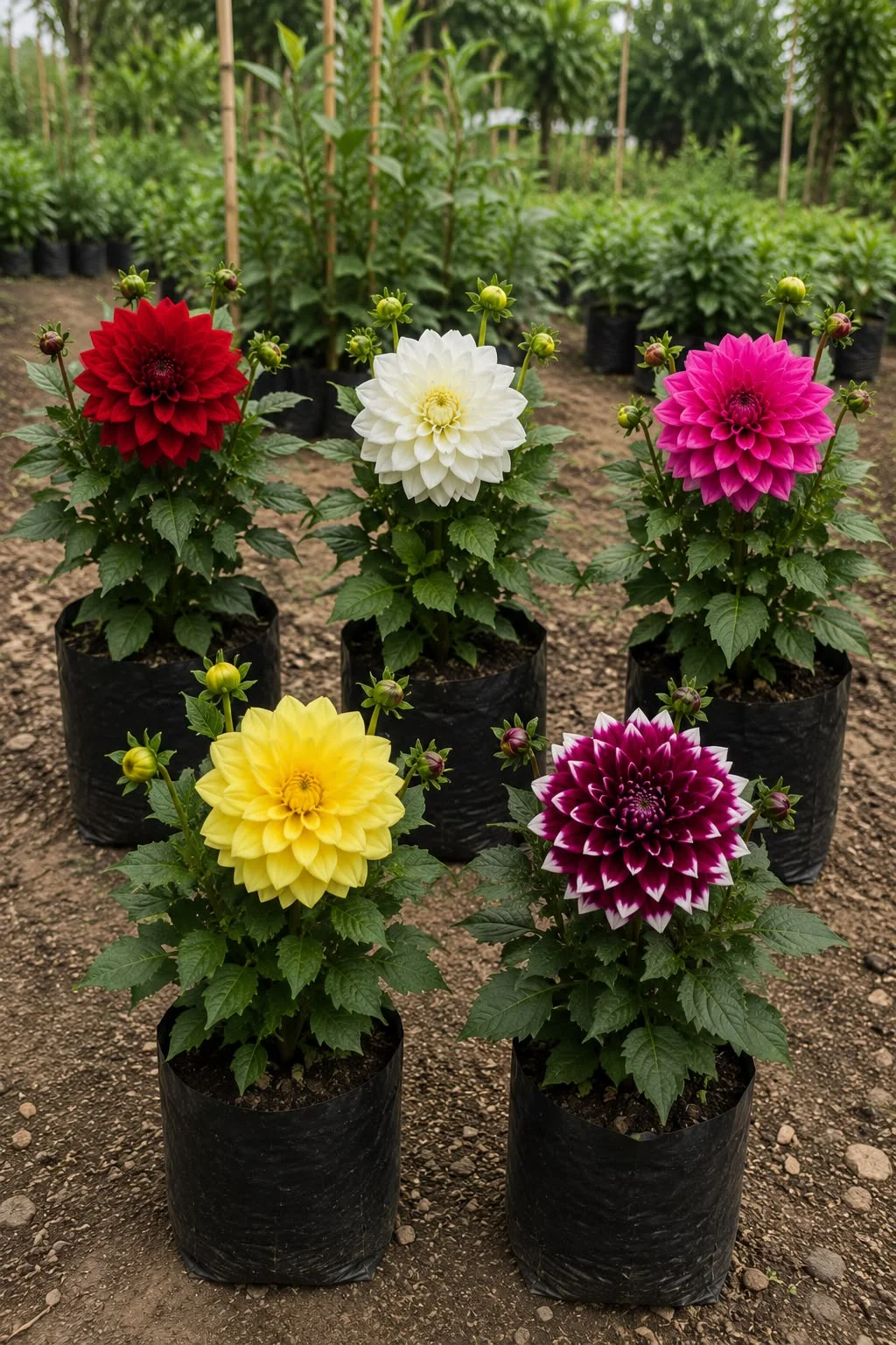 Dahlia Bulbs (Pack of 5)