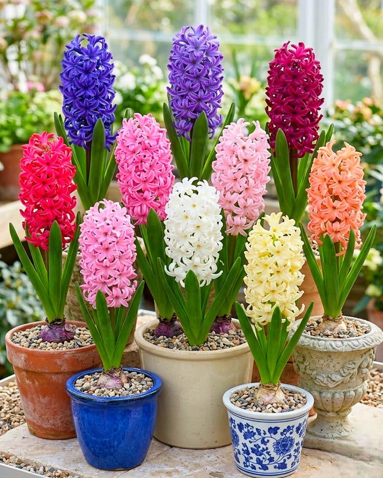 Hyacinth Bulbs (Pack of 5 Different Colours)