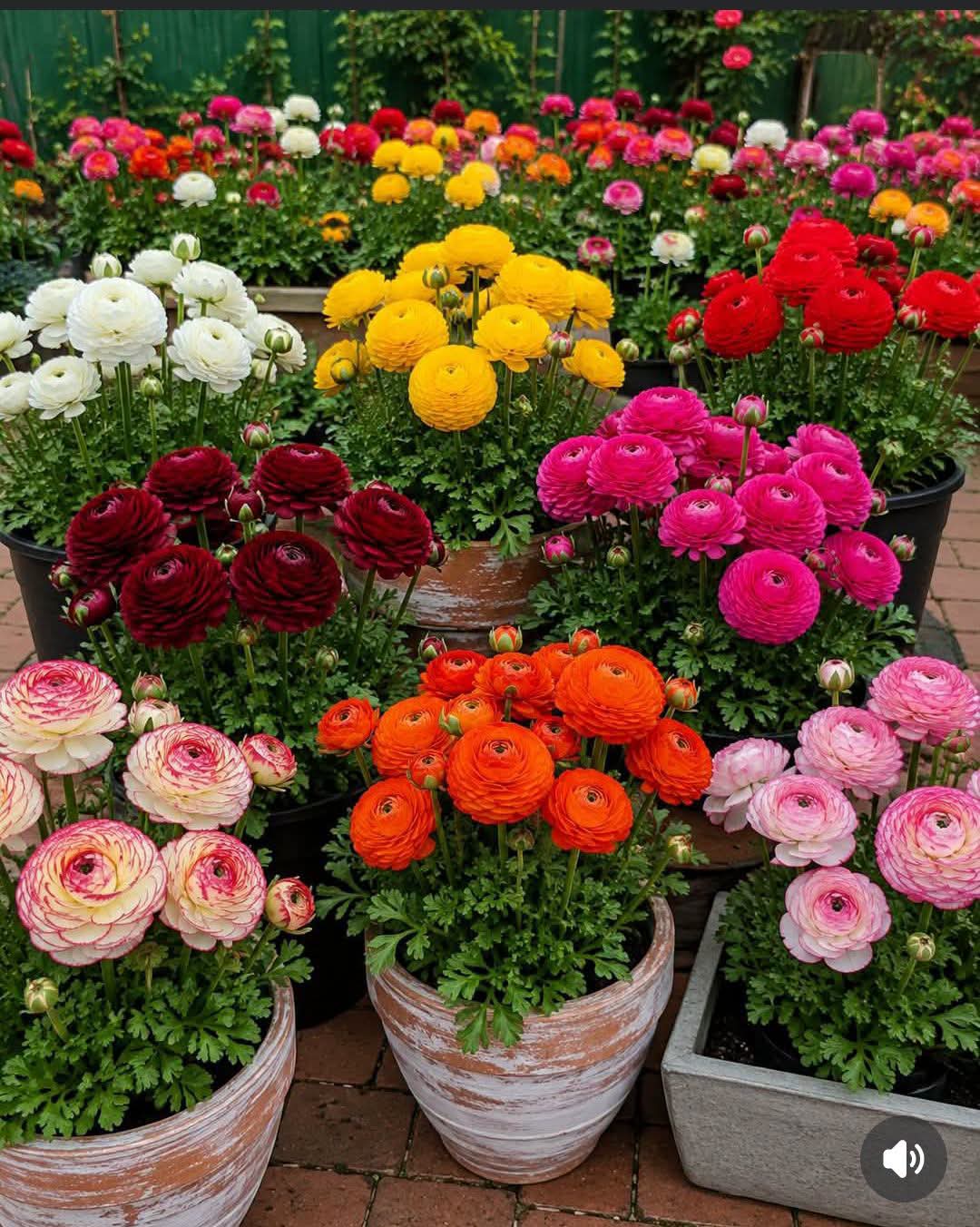 Ranunculus Bulbs (Pack of 6 Different Colours)