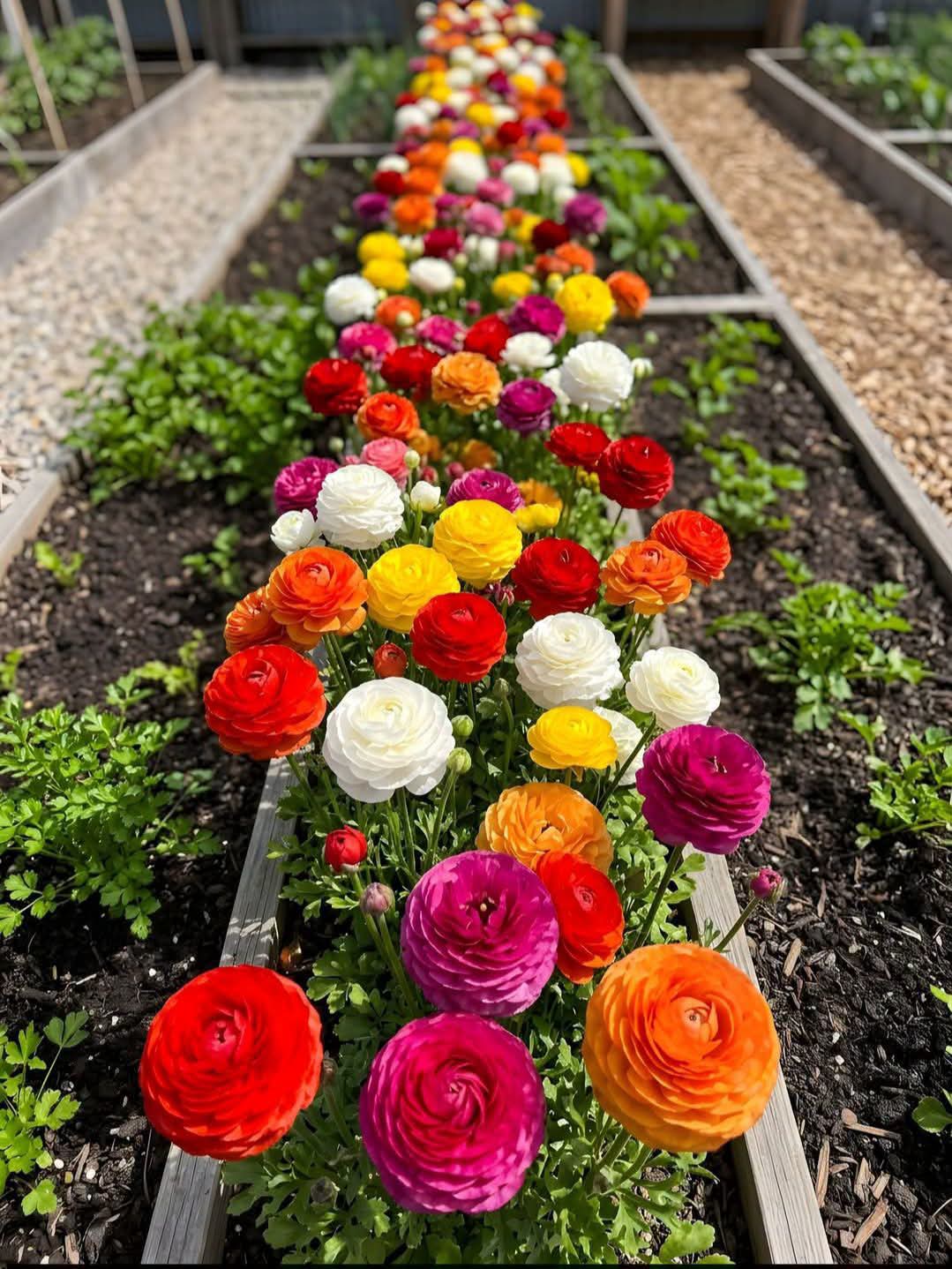 Ranunculus Bulbs (Pack of 6 Different Colours)